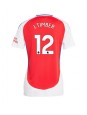 Arsenal Jurrien Timber #12 Replika Hemmakläder Dam 2024-25 Kortärmad